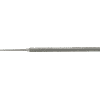 BUCK EAR CURETTE, CURVED/ANGLED, BLUNT SIZE 000, 00, 0, 1, 2, 3, 4 SHARP SIZE 00, 0, 1, 2, 3, 4, 5 GERMAN STAINLESS STEEL O.R. GRADE STAINLESS STEEL