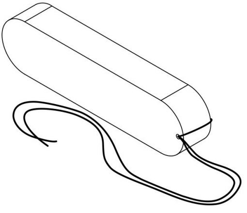 Nasal Pack_line drawing