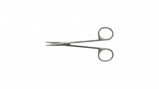 LITTLER Dissecting Scissor, curved tips with eye for suture