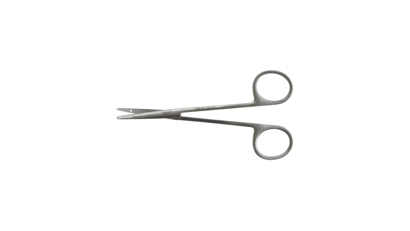 LITTLER Dissecting Scissor, curved tips with eye for suture | ENT Supplies